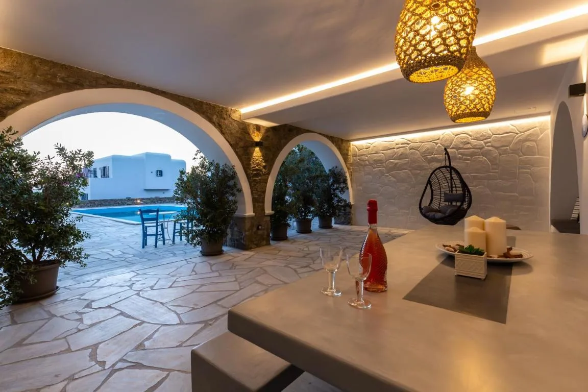 Image of Callisti Mykonos Town with pool view and Calypso upper floor with sea view