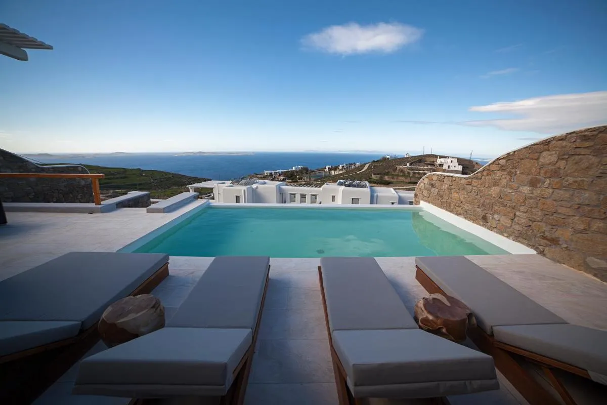 Image 6 of VILLA APHRODITE- PRIVATE POOL- AMAZING AEGEAN VIEW