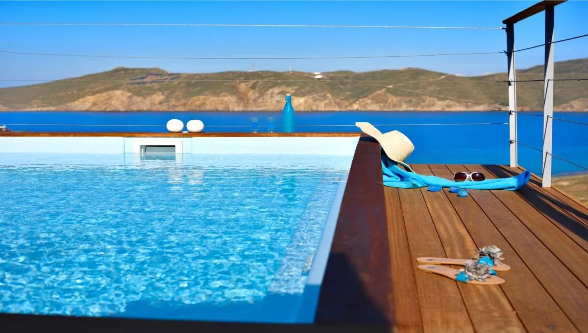 Image of Villa Princess 6 private with Pool Panormos Beach