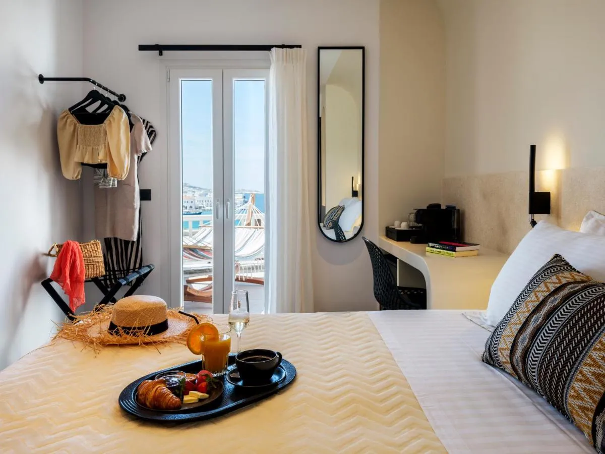 Image 1 of Yalos Hotel Sunset view Mykonos town private rooms