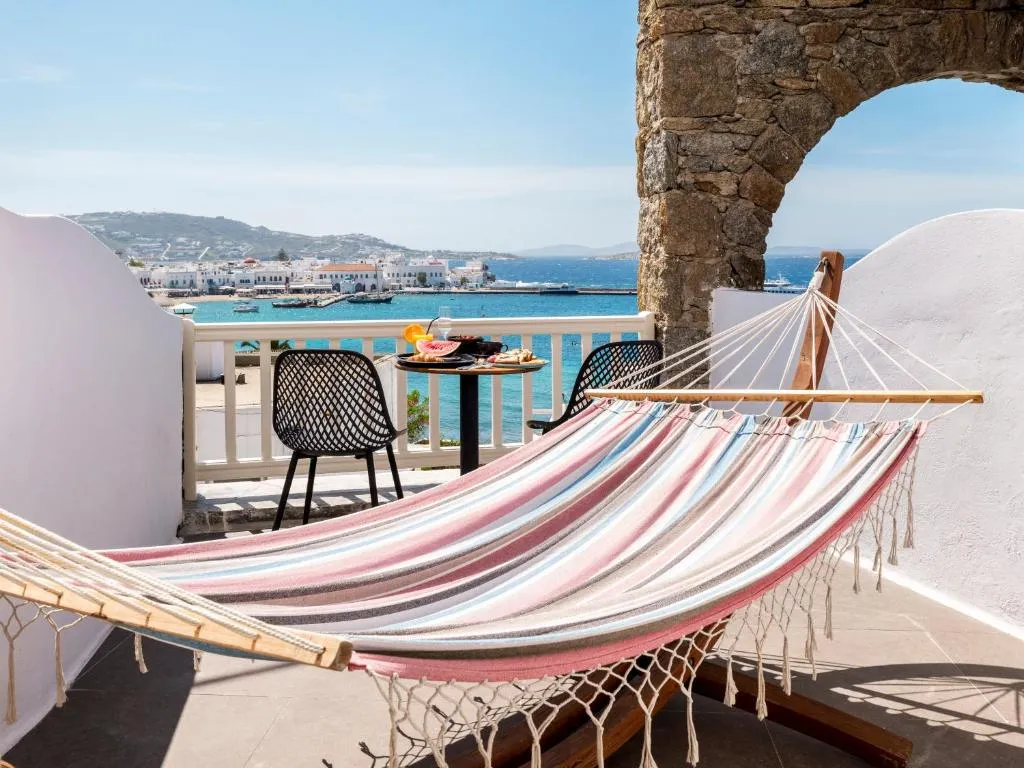 Image of Yalos Hotel Sunset view Mykonos town private rooms
