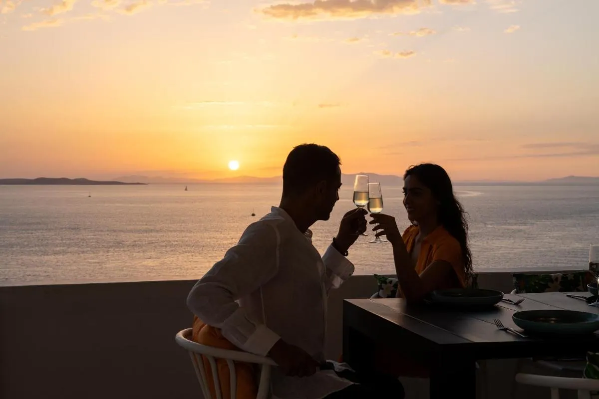 Image 2 of Yalos mykonos 3 bedroom Luxury home in Mykonos Town with Sea & Sunset view
