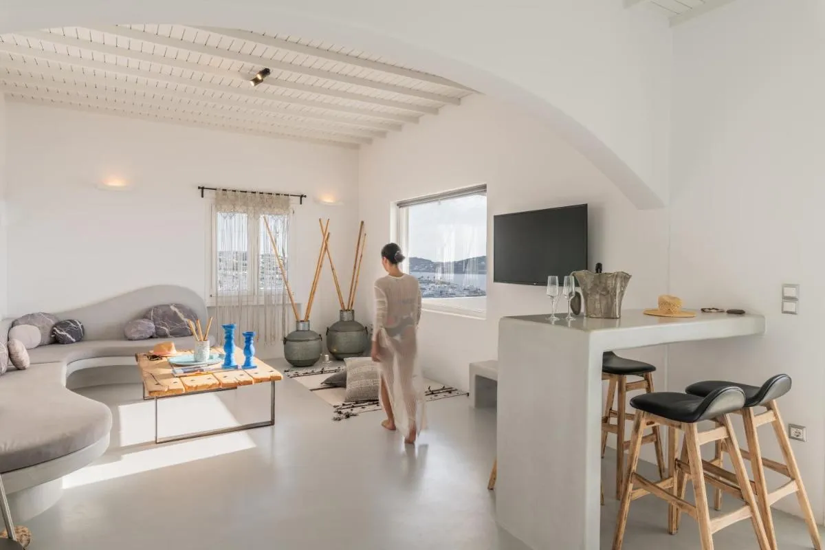 Image 4 of Yalos mykonos 3 bedroom Luxury home in Mykonos Town with Sea & Sunset view