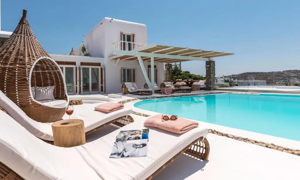 Image of Luxury Ocean View Villa Mykonos Town Centre