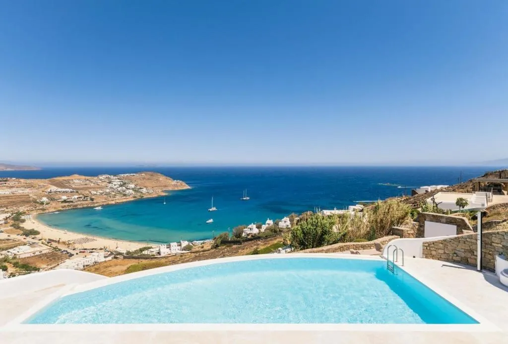 Image of Luxury villa with stunning views above Kalo Livadi