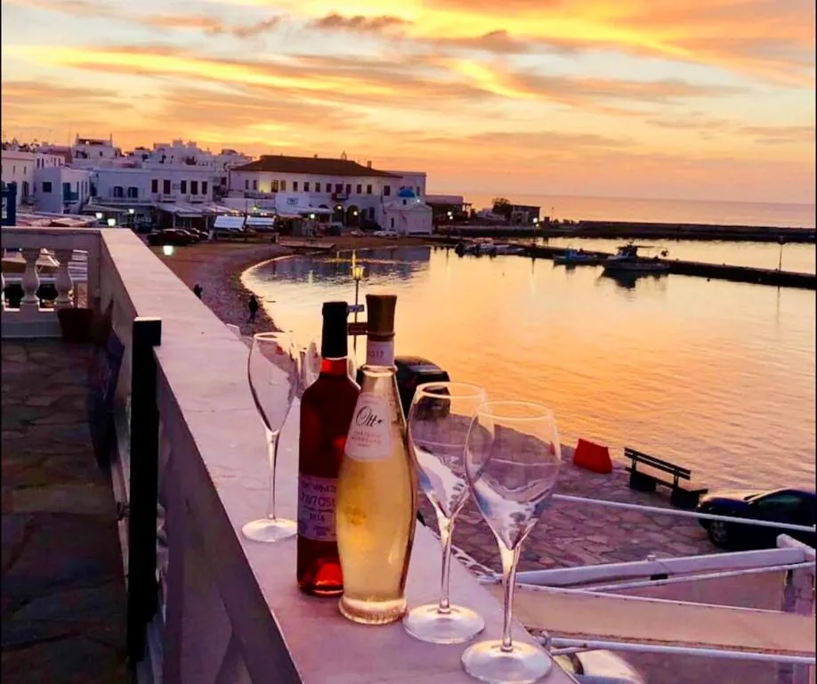 Image of Mykonos Old Harbor Front Suite with Balcony