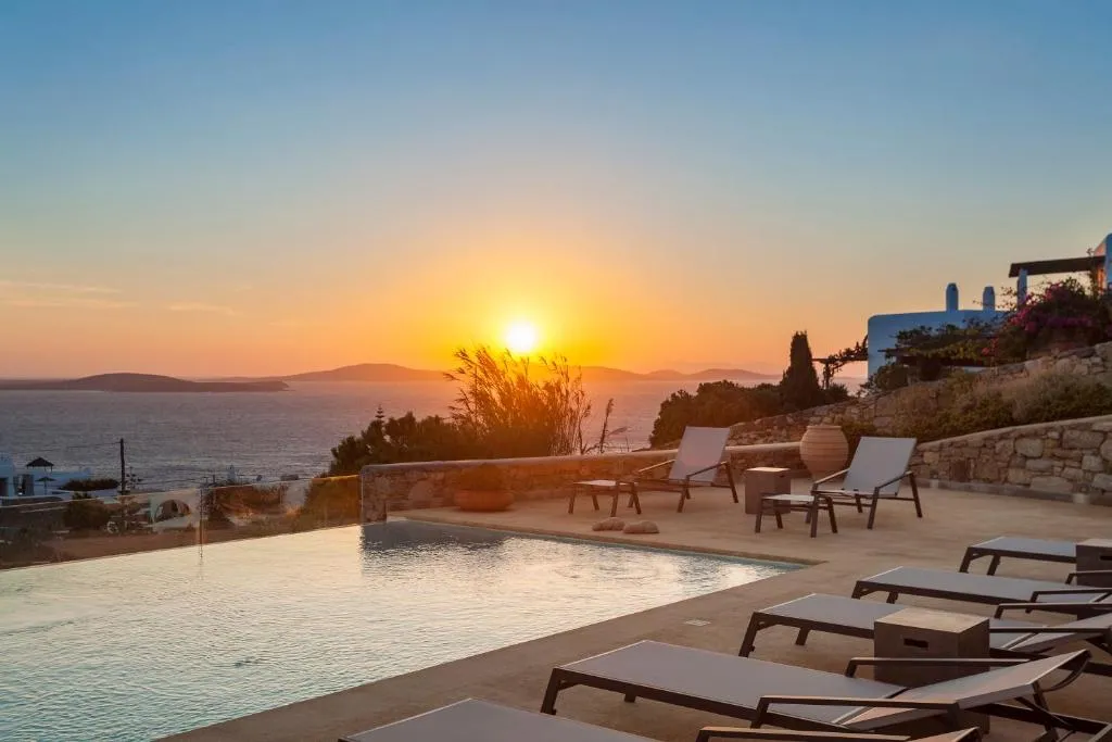 Image of Newly built spectacular Sunset villa at St. John, Mykonos