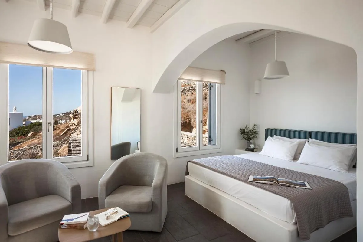 Image 1 of Newly built spectacular Sunset villa at St. John, Mykonos