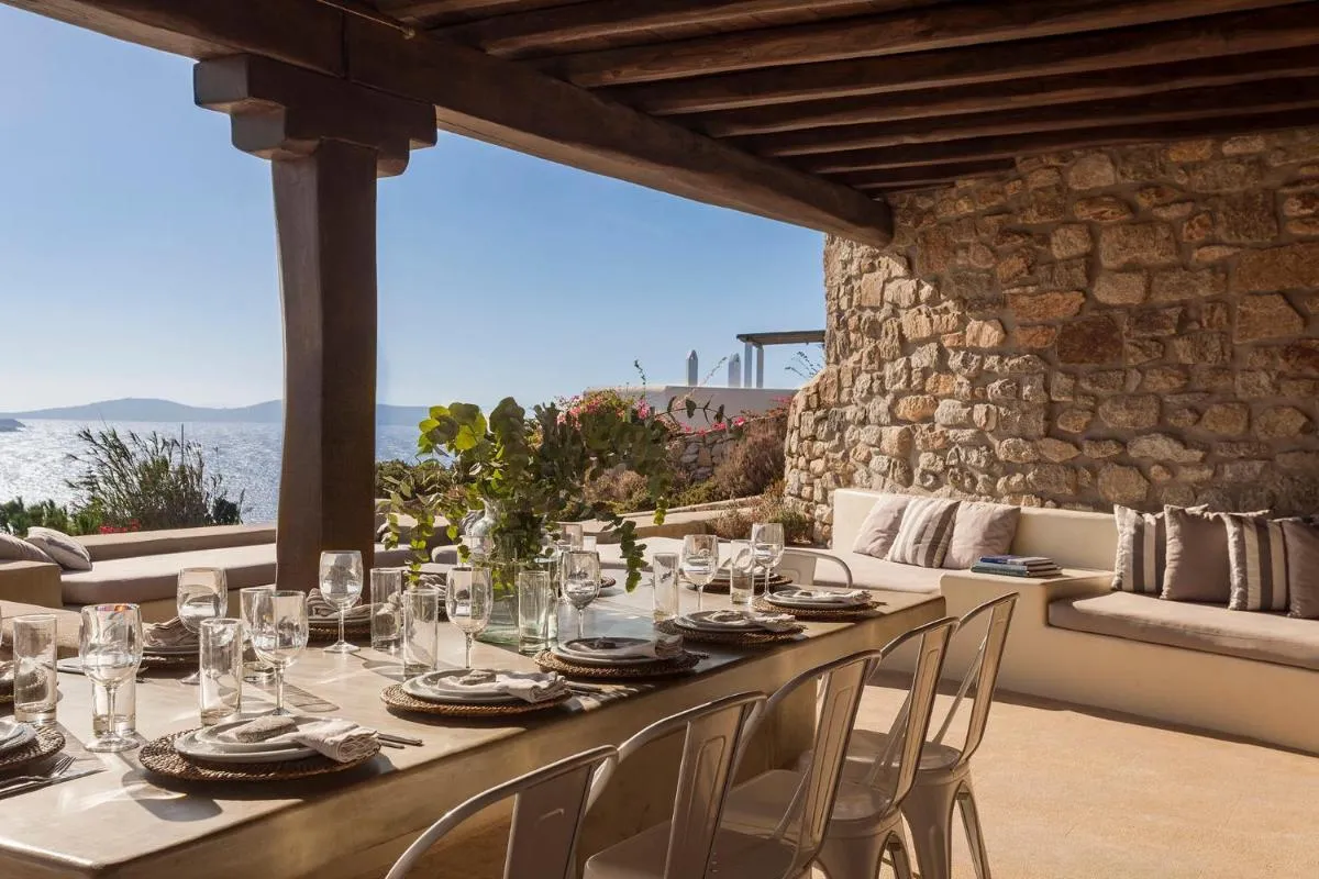 Image 4 of Newly built spectacular Sunset villa at St. John, Mykonos